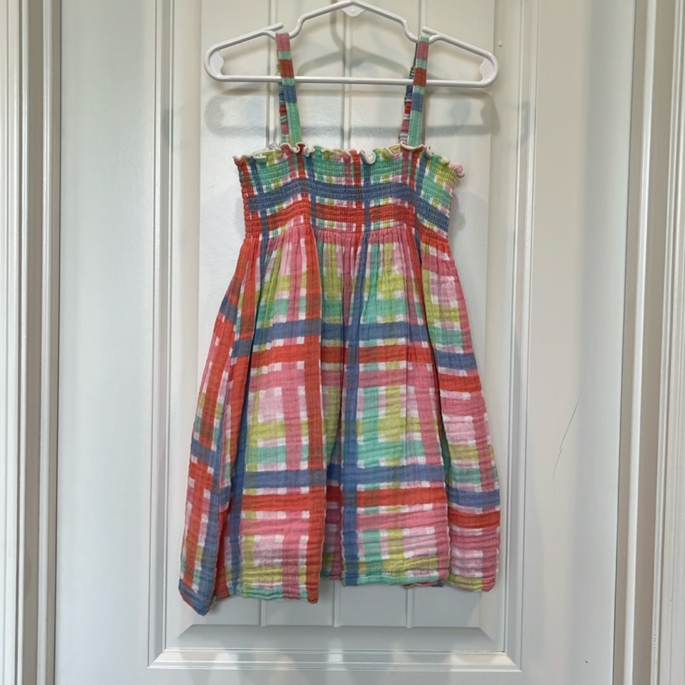 Angel Dear plaid dress